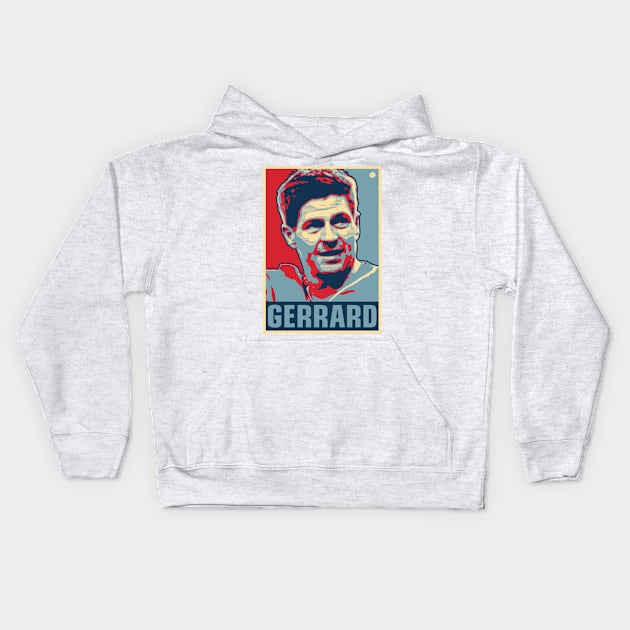 Gerrard Kids Hoodie by DAFTFISH